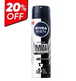 NIVEA SPRAY INVISIBLE BLACK AND WHITE FEMALE 200ML